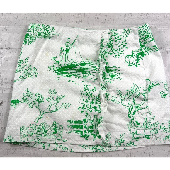 Lilly Pulitzer Dresses & Skirts - Lilly Pulitzer Hayes spring fever mini skirt Size 6